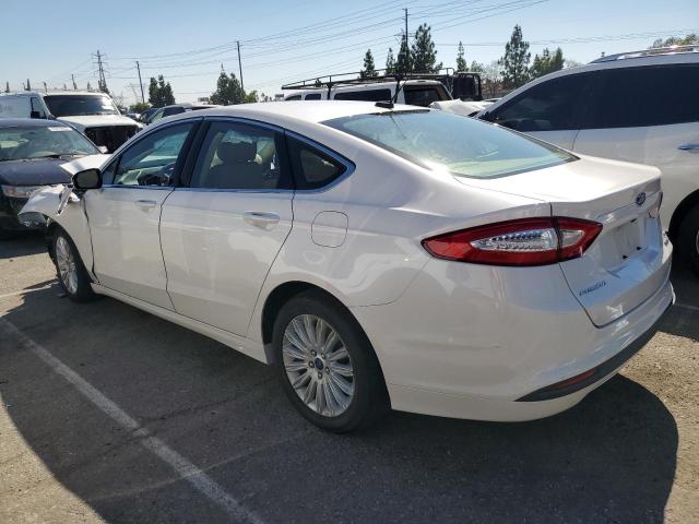 3FA6P0LU1DR371121 - 2013 FORD FUSION SE HYBRID WHITE photo 2