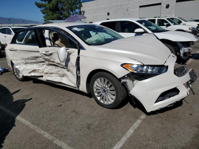 3FA6P0LU1DR371121 - 2013 FORD FUSION SE HYBRID WHITE photo 4