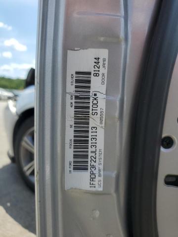 1FADP3F22JL313113 - 2018 FORD FOCUS SE SILVER photo 12