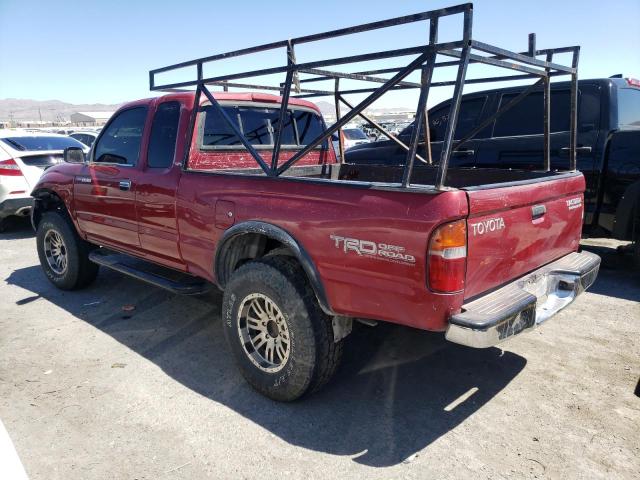 4TASN92N0XZ428174 - 1999 TOYOTA TACOMA XTRACAB PRERUNNER მუქწითელი ფოტო 2