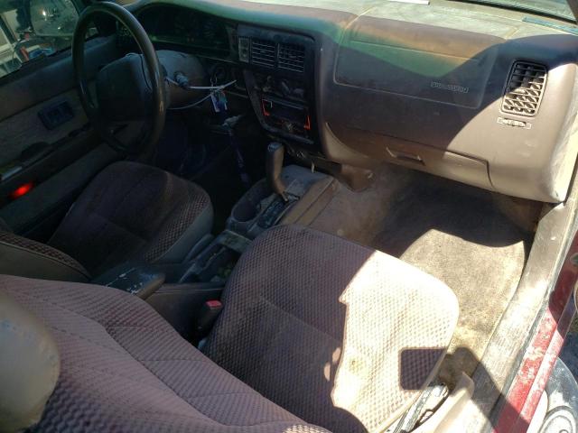 4TASN92N0XZ428174 - 1999 TOYOTA TACOMA XTRACAB PRERUNNER მუქწითელი ფოტო 8