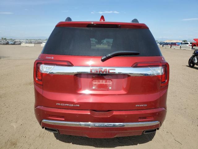 1GKKNXLS2MZ214073 - 2021 GMC ACADIA DENALI RED photo 6