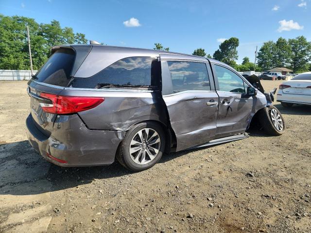 5FNRL6H71NB031849 - 2022 HONDA ODYSSEY EXL ნაცრისფერი ფოტო 3