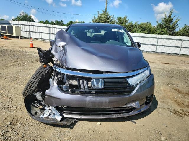 5FNRL6H71NB031849 - 2022 HONDA ODYSSEY EXL ნაცრისფერი ფოტო 5