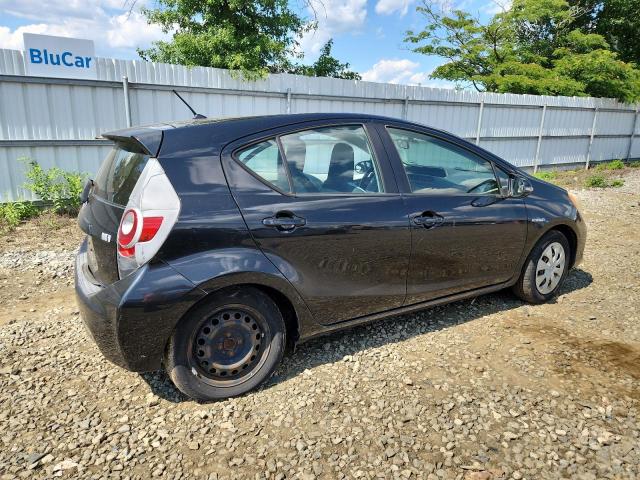 JTDKDTB30C1505735 - 2012 TOYOTA PRIUS C შავი ფოტო 3