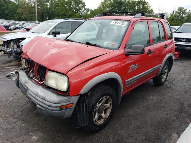 2CNBJ734016937271 - 2001 CHEVROLET TRACKER ZR2 RED photo 1