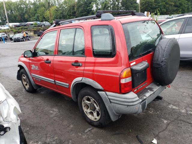 2CNBJ734016937271 - 2001 CHEVROLET TRACKER ZR2 RED photo 2