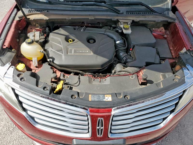 5LMCJ2C91HUL47723 - 2017 LINCOLN MKC SELECT მუქწითელი ფოტო 12