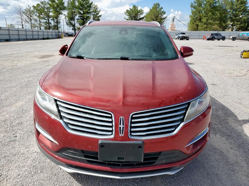 5LMCJ2C91HUL47723 - 2017 LINCOLN MKC SELECT მუქწითელი ფოტო 5