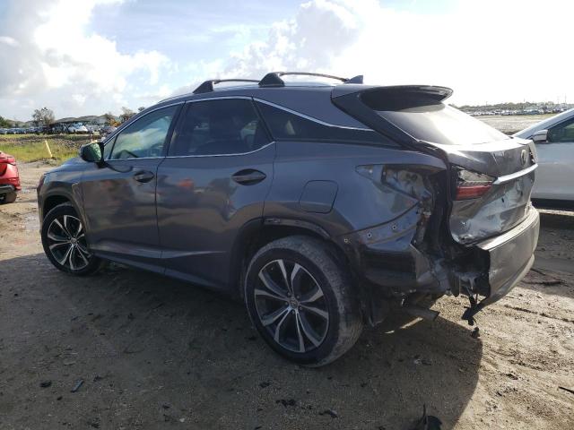 2T2BZMCA8HC106400 - 2017 LEXUS RX 350 BASE GRAY photo 2