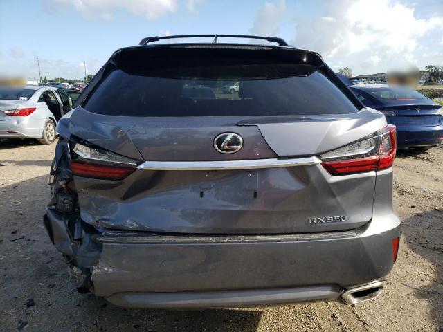 2T2BZMCA8HC106400 - 2017 LEXUS RX 350 BASE GRAY photo 6