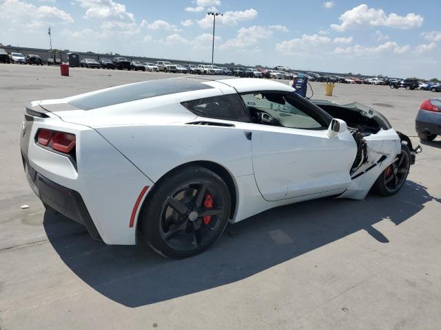 1G1YB2D72E5133605 - 2014 CHEVROLET CORVETTE STINGRAY 1LT WHITE photo 3