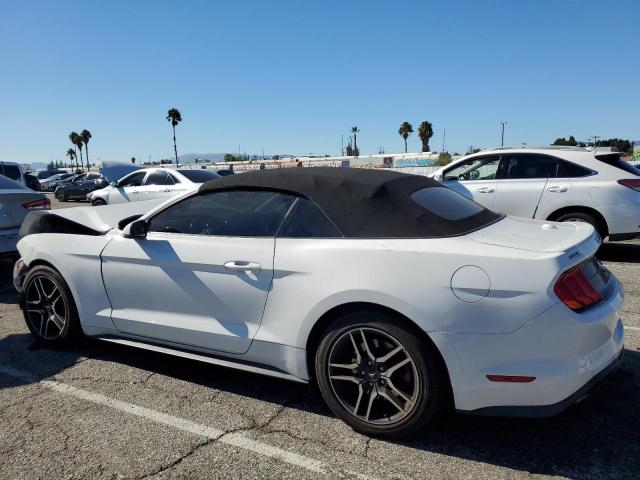 1FATP8UH8K5115612 - 2019 FORD MUSTANG WHITE photo 2