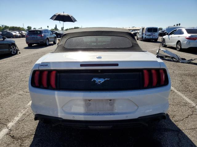 1FATP8UH8K5115612 - 2019 FORD MUSTANG WHITE photo 6