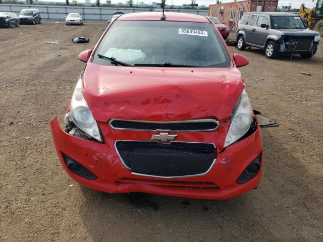 KL8CA6S95EC566498 - 2014 CHEVROLET SPARK LS RED photo 5