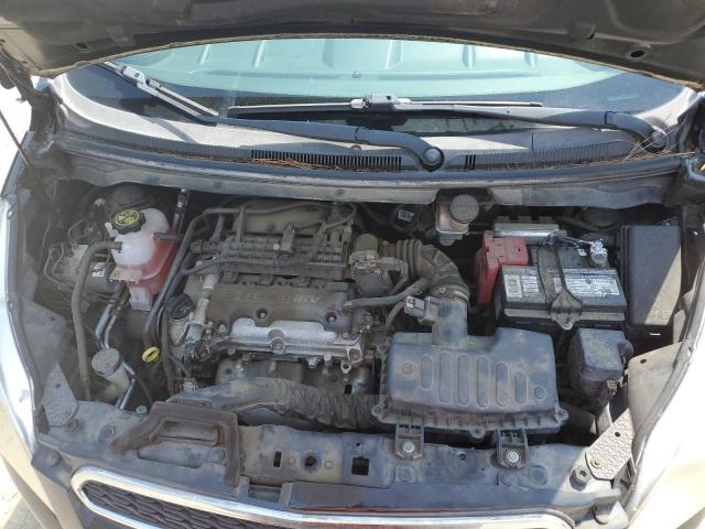 KL8CB6S97EC523973 - 2014 CHEVROLET SPARK LS أسود صورة 11