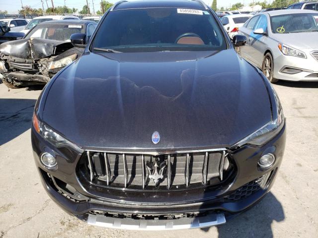 ZN661XUL7HX235209 - 2017 MASERATI LEVANTE LUXURY BLACK photo 5