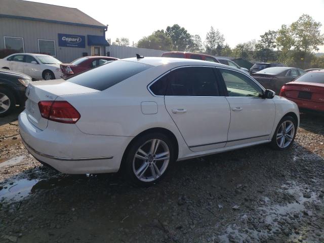 1VWCN7A39DC147550 - 2013 VOLKSWAGEN PASSAT SEL WHITE photo 3