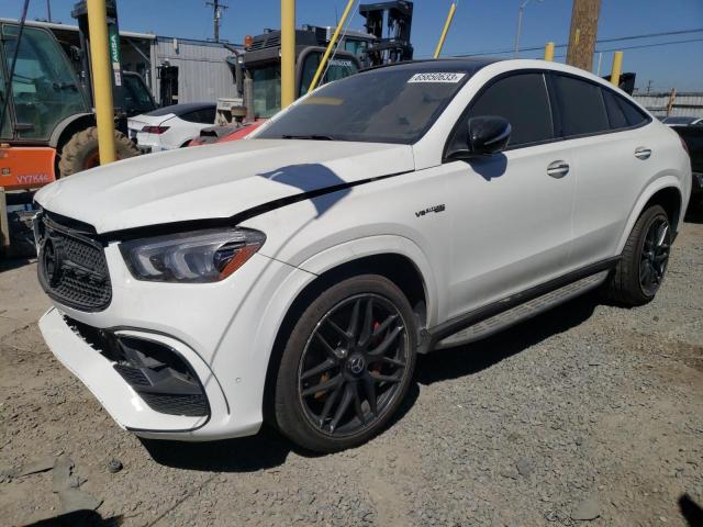 4JGFD8KB9MA393763 - 2021 MERCEDES-BENZ GLE COUPE 63 S 4MATIC AMG WHITE photo 1