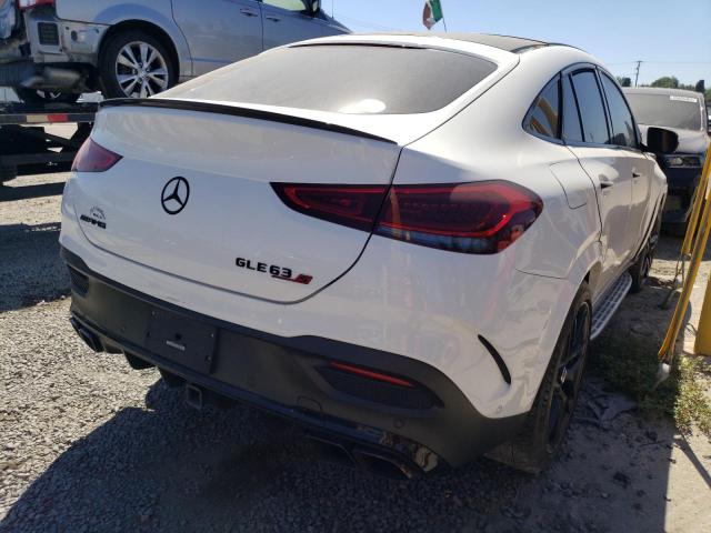 4JGFD8KB9MA393763 - 2021 MERCEDES-BENZ GLE COUPE 63 S 4MATIC AMG WHITE photo 3