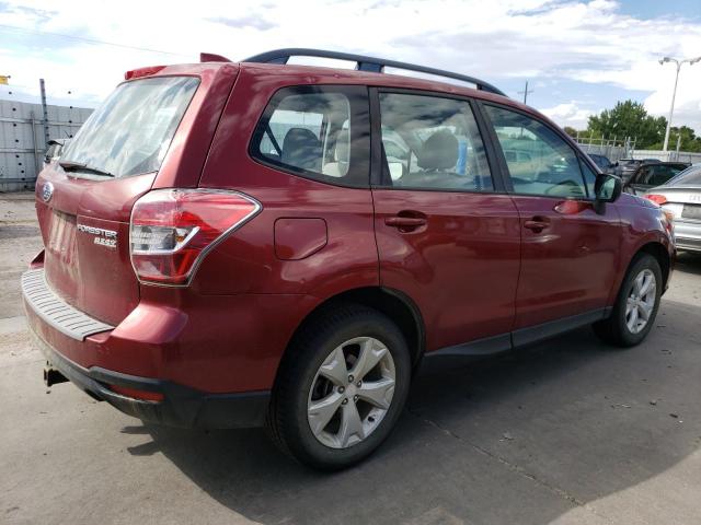 JF2SJABC7GH427451 - 2016 SUBARU FORESTER 2.5I MAROON photo 3