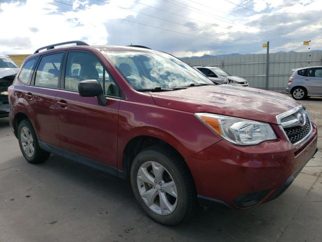 JF2SJABC7GH427451 - 2016 SUBARU FORESTER 2.5I MAROON photo 4