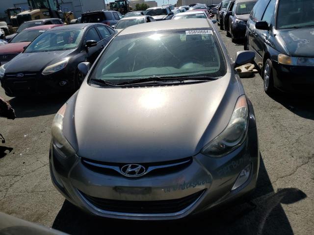 5NPDH4AE9DH451738 - 2013 HYUNDAI ELANTRA GLS GRAY photo 5