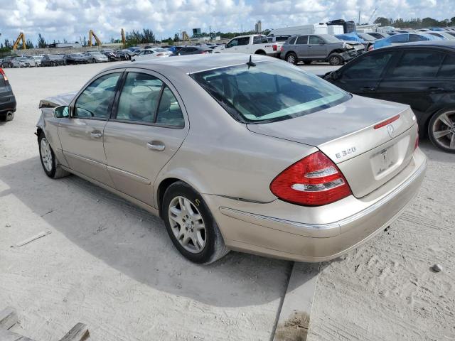 WDBUF82J05X179321 - 2005 MERCEDES-BENZ E 320 4MATIC BEIGE photo 3