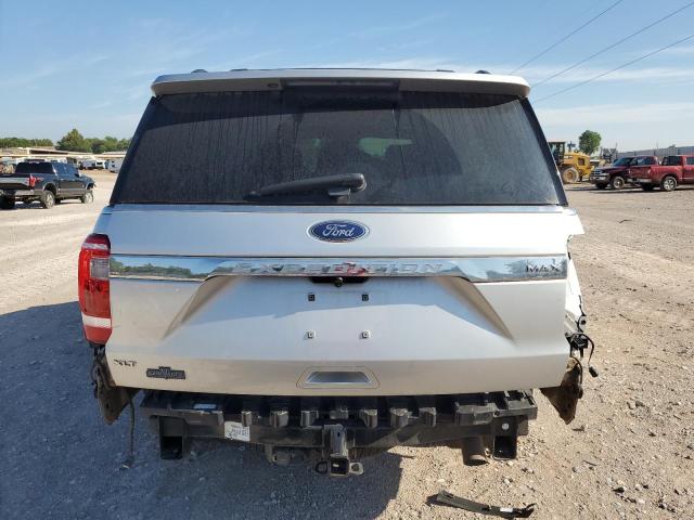1FMJK1HT5KEA62059 - 2019 FORD EXPEDITION MAX XLT SILVER photo 6