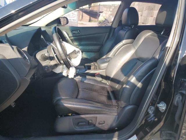 1N4AA5AP4BC840316 - 2011 NISSAN MAXIMA S BLACK photo 7