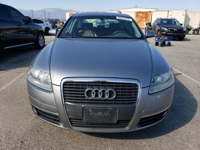 WAUAH74F37N107512 - 2007 AUDI A6 3.2 SILVER photo 5