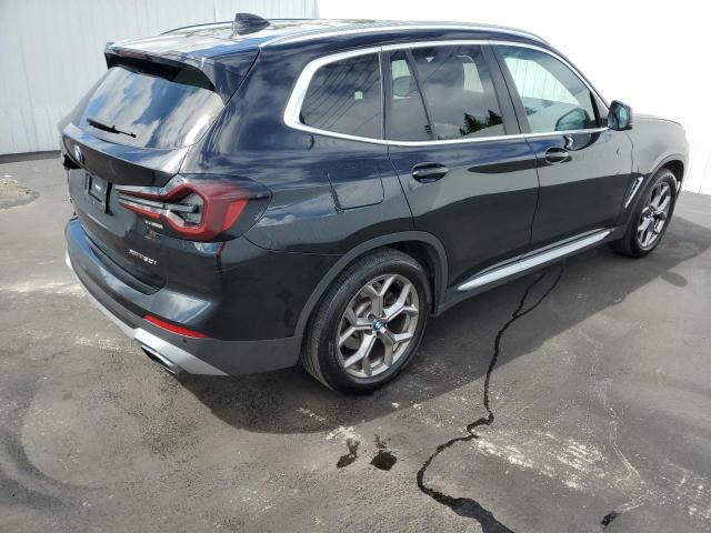 5UX53DP01N9J77944 - 2022 BMW X3 XDRIVE30I BLACK photo 3