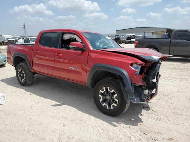 3TMCZ5AN7NM455510 - 2022 TOYOTA TACOMA DOUBLE CAB RED photo 4