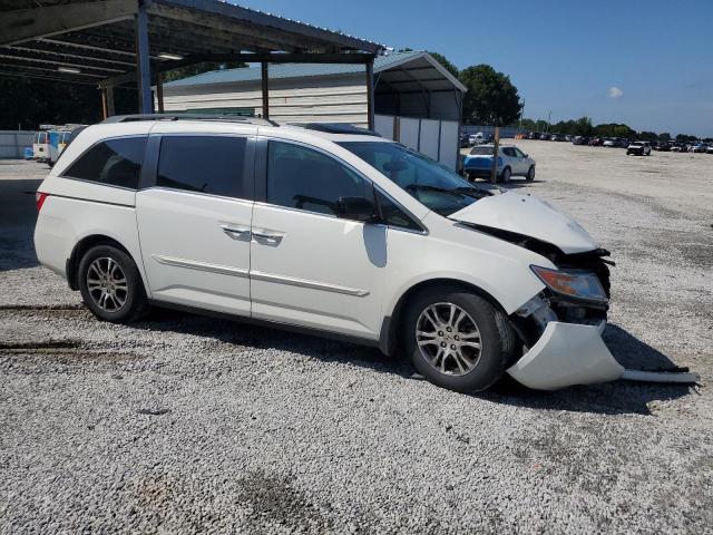 5FNRL5H63DB090563 - 2013 HONDA ODYSSEY EXL أبيض صورة 4