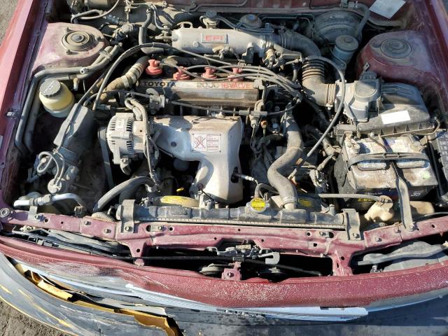 4T1SV21E2KU096222 - 1989 TOYOTA CAMRY DLX 勃艮第红 照片 11