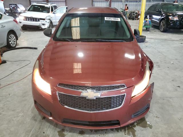 1G1PC5SH0C7201553 - 2012 CHEVROLET CRUZE LS BURGUNDY photo 5