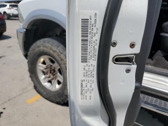 3C6UD5KL4CG229914 - 2012 DODGE RAM 2500 LARAMIE WHITE photo 12