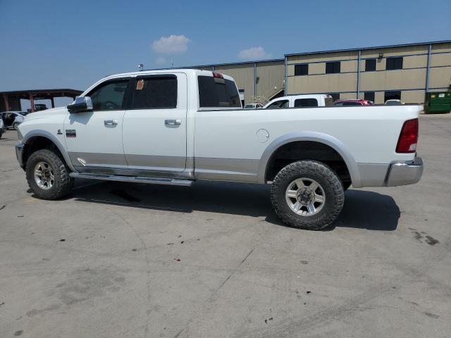 3C6UD5KL4CG229914 - 2012 DODGE RAM 2500 LARAMIE WHITE photo 2