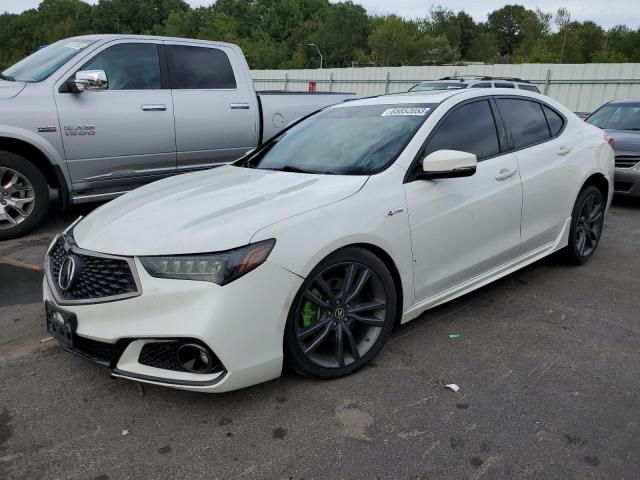 19UUB2F62JA008696 - 2018 ACURA TLX TECH+A WHITE photo 1