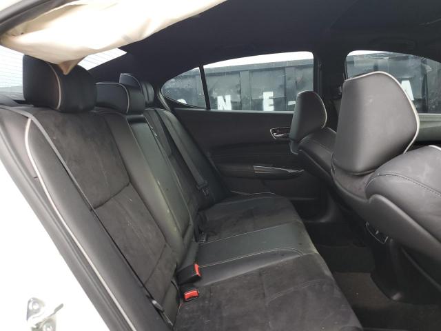 19UUB2F62JA008696 - 2018 ACURA TLX TECH+A WHITE photo 10