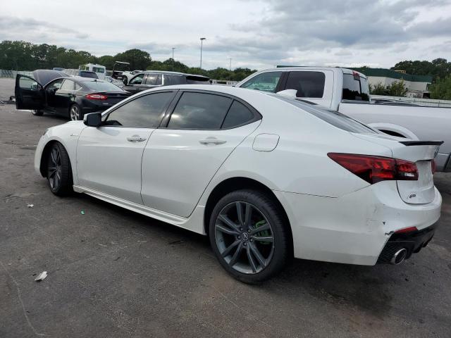 19UUB2F62JA008696 - 2018 ACURA TLX TECH+A WHITE photo 2