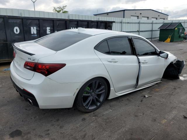 19UUB2F62JA008696 - 2018 ACURA TLX TECH+A WHITE photo 3
