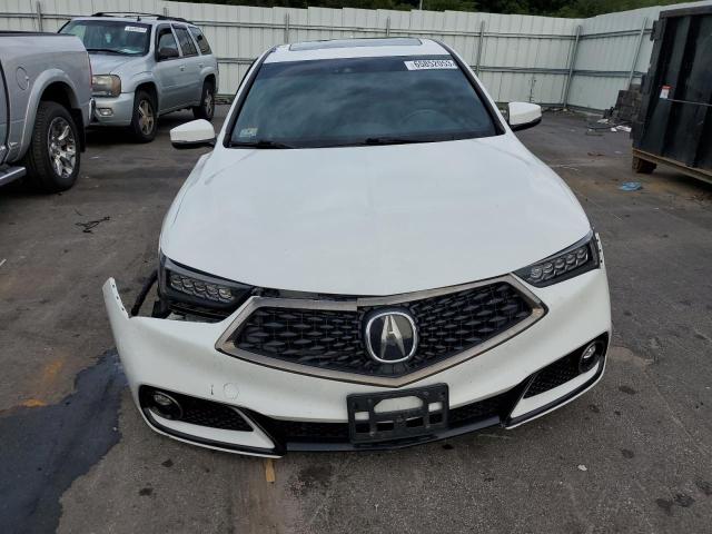 19UUB2F62JA008696 - 2018 ACURA TLX TECH+A WHITE photo 5