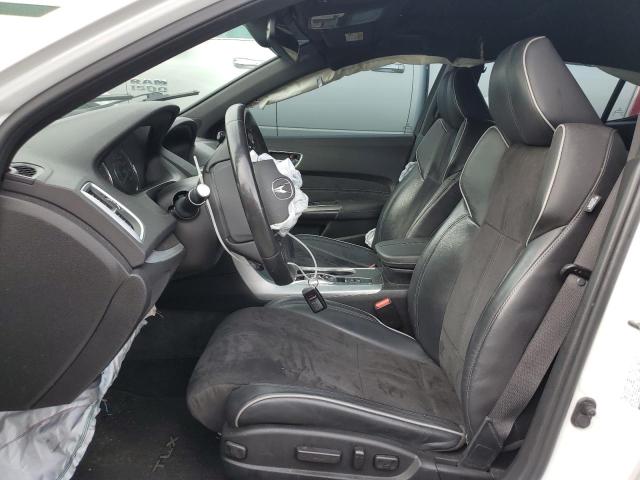 19UUB2F62JA008696 - 2018 ACURA TLX TECH+A WHITE photo 7
