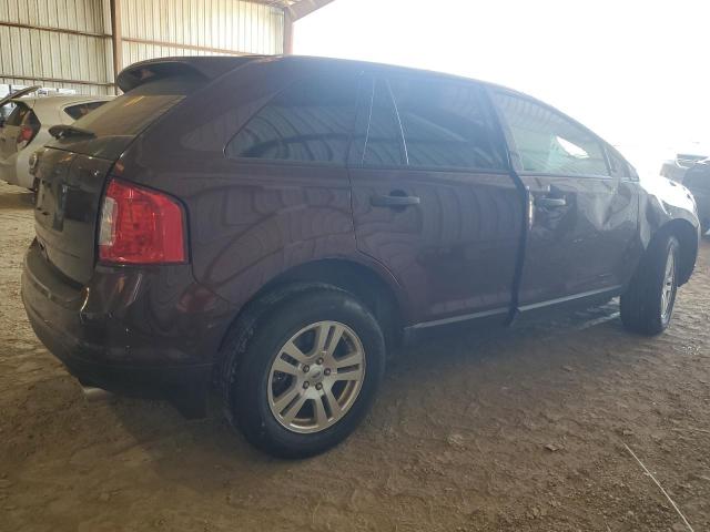 2FMDK3GC4CBA19226 - 2012 FORD EDGE SE MAROON photo 3