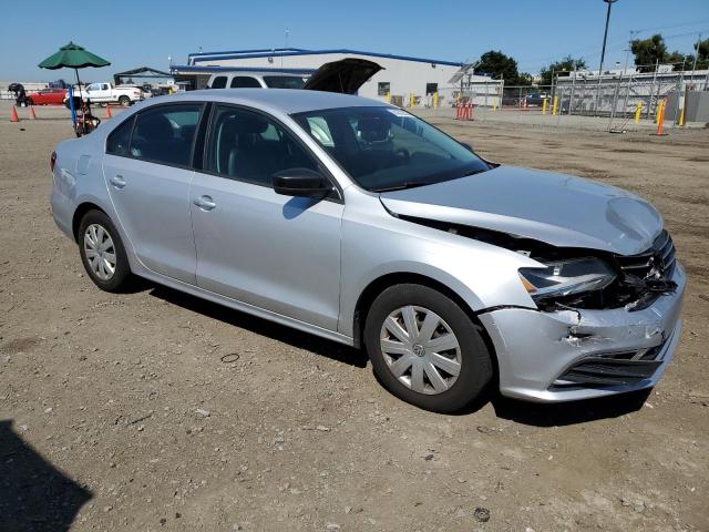 3VW267AJ9GM327248 - 2016 VOLKSWAGEN JETTA S SILVER photo 4