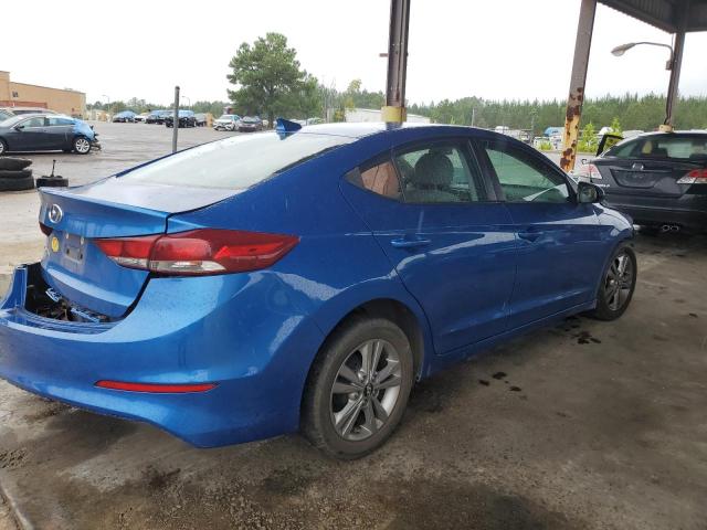 KMHD84LF5HU246740 - 2017 HYUNDAI ELANTRA SE BLUE photo 3