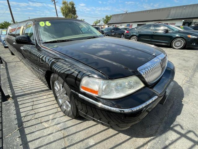 1L1FM88W16Y611278 - 2006 LINCOLN TOWN CAR EXECUTIVE BLACK photo 1