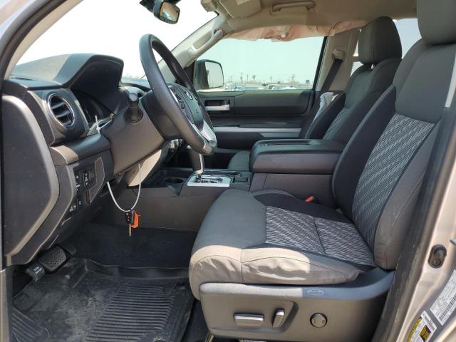5TFRY5F13LX256139 - 2020 TOYOTA TUNDRA DOUBLE CAB SR/SR5 SILVER photo 7