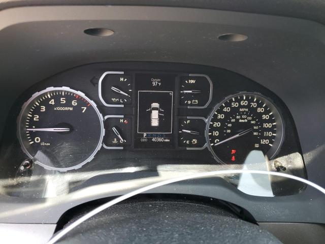 5TFRY5F13LX256139 - 2020 TOYOTA TUNDRA DOUBLE CAB SR/SR5 SILVER photo 9